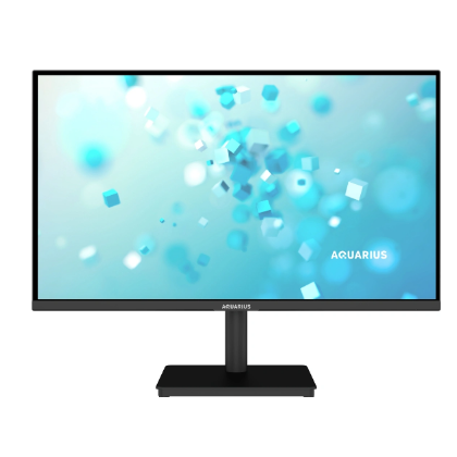 Монитор 23,8" Aquarius AQU-MON-B24F1 черный (IPS, 1920х1080, 250cd/ м2, 75Гц, 1xVGA, 1xHDMI, реестр МПТ)