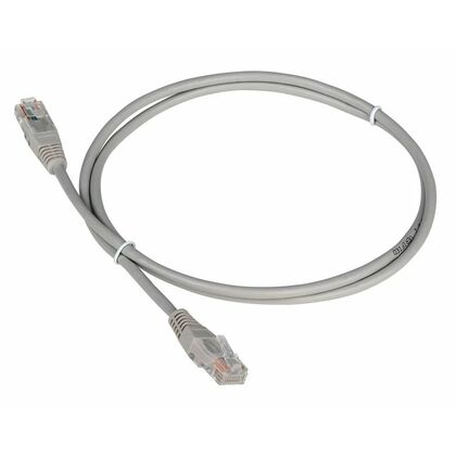 Патч-корд UTP-RJ-45, медь, 20 м, Cat5E, Lanmaster, Серый (TWT-45-45-20-GY) упаковка 5 шт.