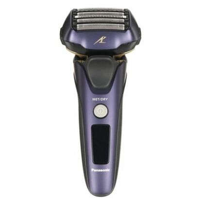 Электробритва Panasonic ES-LV67 фиолетово-черный (сеточная, бритьё - влажное/ сухое, питание - от аккумулятора)
