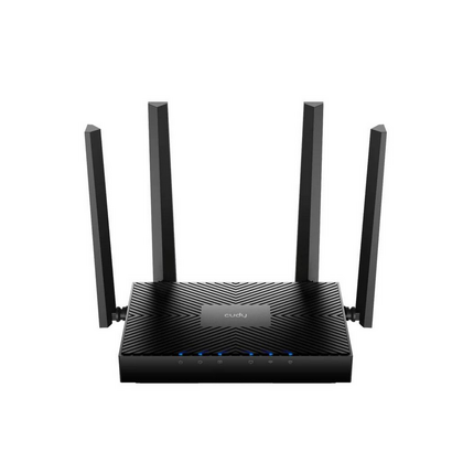 Роутер Cudy WR3000E 2.0 ( 2.4 ГГц 574 Мбит/ с, 5 ГГц 2402 Мбит/ с, 4х1Гбит/ с) WR3000E