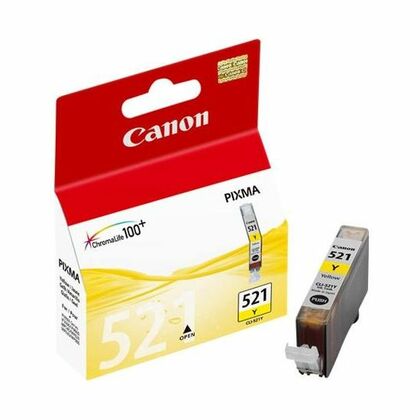 Купить Картридж Canon CLI-521 Y IJ EMB Yellow Canon Pixma iP3600/ iP4600/ iP4700/ MP540/ MP620/ MP630/ MP980 в Симферополе, Севастополе, Крыму