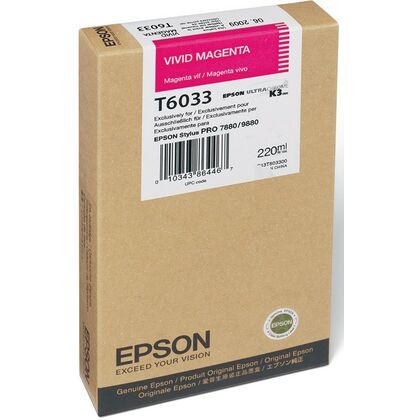 Купить Картридж Epson C13T603300 Vivid Magenta (Epson Stylus7880/ 9880)  в Симферополе, Севастополе, Крыму
