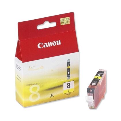 Купить Картридж Canon CLI-8Y IJ EMB (yellow) [для Canon Pixma iP4200x, Pixma iP5200R, Pixma MP500, Pixma MP800, Pixma Pro9000 Mark II] (0623B024) в Симферополе, Севастополе, Крыму