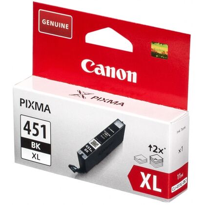 Купить Картридж Canon CLI-451XL BK Black (Pixma IP7240/ iP8740 iX6840/ 5440/ 5540/ 5640/ 6340/ 6440/ 6640/ 7140/ 7540/ MX924) в Симферополе, Севастополе, Крыму
