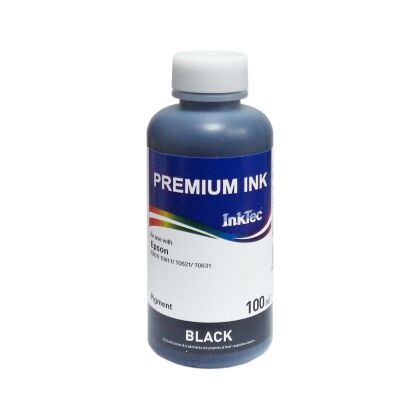 Купить Чернила Epson (E0007-100MB) T0631/ T0731 Black, Pigment, 100 мл, InkTec в Симферополе, Севастополе, Крыму
