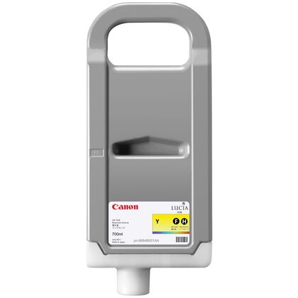 Картридж: Canon PFI-707Y (yellow), 700 мл [для imagePROGRAF iPF830, iPF840, iPF850] (9824B001)