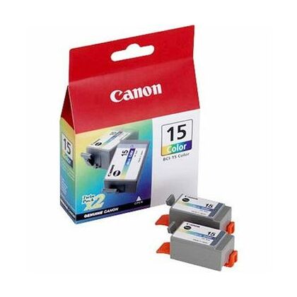 Картридж: Canon BCI-15 CL BJ (color) набор, 2шт [для Canon i70, i80] (8191A002)
