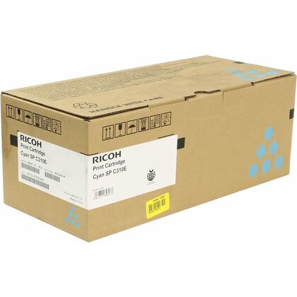 Принт-картридж: Ricoh SPC310E (Cyan) [для устройств C231SF, C232SF, C231N, C232DN, C311N, C312DN] (406349)