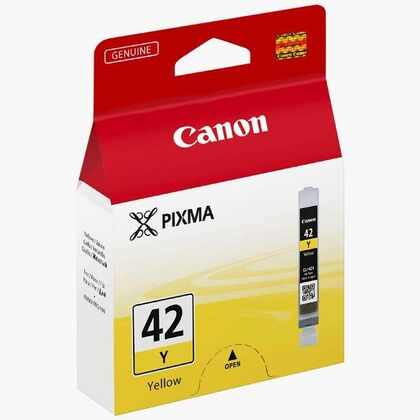 Картридж: Canon CLI-42 Y EUR/ OCN (yellow), 13 мл [для Canon Pixma PRO-100] (6387B001)