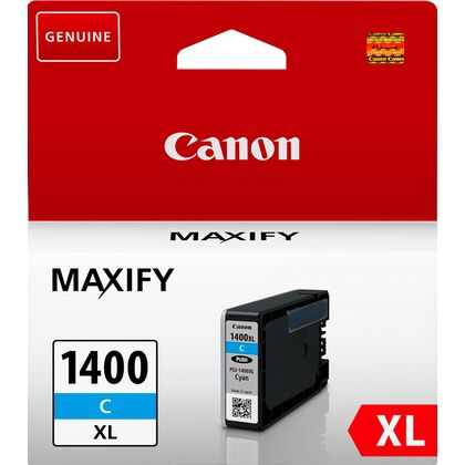 Картридж: Canon PGI-1400XL C (cyan) [для устройств Canon MAXIFY МВ2040, Canon MAXIFY МВ2340] (9202B001)
