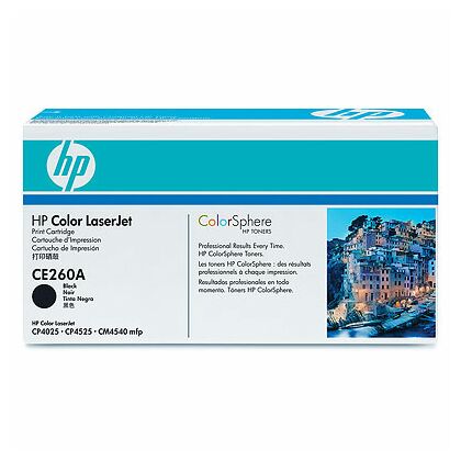 Картридж HP CLJ CE260A Black