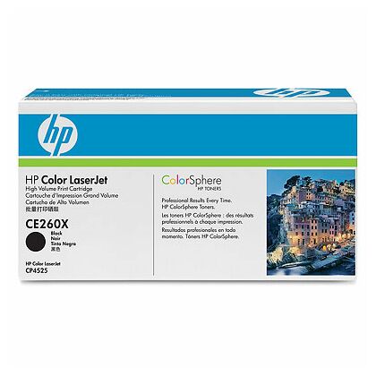 Картридж HP CLJ CE260X Black