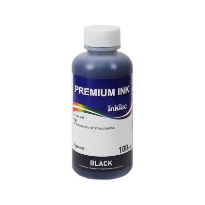 Чернила HP 970 CN621AM, Black, Pigment, 100 Мл, InkTec