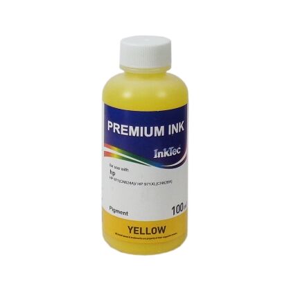 Чернила HP 971 CN624AM, Yellow, Pigment, 100 Мл, InkTec