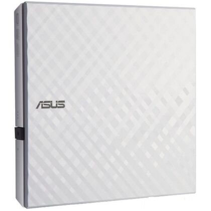 Внешний оптический дисковод Asus Super Multi SDRW-08D2S-U LITE/ WHT/ G/ AS White Slim (90-DQ0436-UA221KZ)