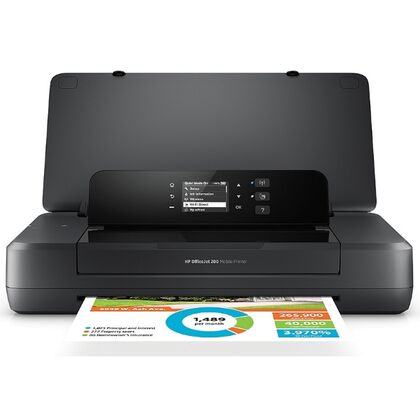 Принтер HP OfficeJet 202 Mobile Printer [A4, струйная термическая/ цветная/ 1200x4800 dpi/ 4 цвета] (N4K99C)