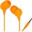 Наушники-вкладыши SmartBuy COLOR TREND, провод 1.2м, оранжевые (SBE-1300)