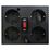 Стабилизатор PowerCom TCA-1200 BL 1200 ВA/  600 Вт, 4*Schuko (Euro)