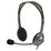 Наушники накладные Logitech H111 с микрофоном, для офиса, 2 x mini jack 3.5 mm,  серебристый (981-000593)