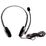 Наушники накладные Logitech H111 с микрофоном, для офиса, 2 x mini jack 3.5 mm,  серебристый (981-000593)