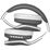 Наушники полноразмерные Defender FreeMotion B525 с микрофоном, Bluetooth, белый/ серый (63527)