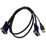KVM кабель VGA, USB-A 2.0 - USB-B, длина1.8м, D-Link [DKVM-CU]