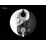 Коврик для мыши Smartbuy RUSH Yin-Yang M-size игровой, резина+ткань, 360x270x3 мм (SBMP-14G-YY)