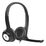 Наушники накладные Logitech H390 с микрофоном, для офиса, USB, черный (981-000406)