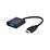 Переходник HDMI - VGA Gembird/ Cablexpert 0,15м, V1.4, черный (A-HDMI-VGA-04)  пакет