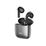 TWS наушники -XO- X28 Zinc, вкладыши, микрофон,алюминиевый корпус серый (6920680848768)