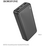 Внешний аккумулятор 20000mAh Borofone BJ55A Graceful, USB x1, Type-C x1, USB 18W x1, Type-C PD20 x1, Выход USB-C PD20 x1, пластик, черный