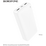 Внешний аккумулятор 20000mAh Borofone BJ55A Graceful, USB x1, Type-C x1, USB 18W x1, Type-C PD20 x1, пластик, белый