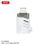 Кабель USB--XO- 0.1м, OTGLightning (NB256A) белый