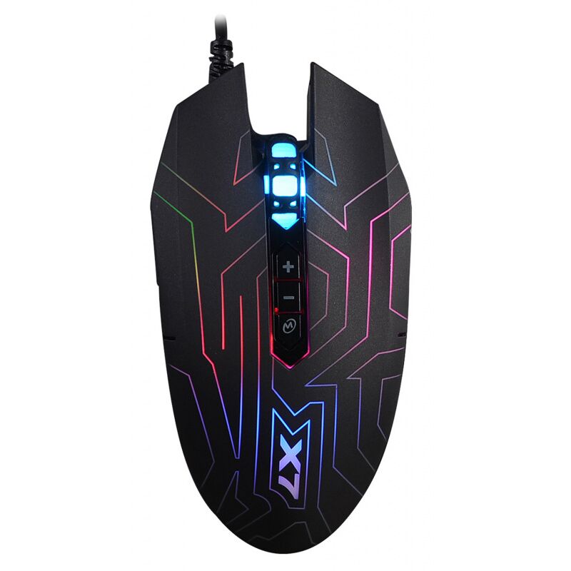 Мышь a4tech x7 oscar neon maze оптическая, проводная, usb, игровая, с  подсветкой, черный (x-77) купить в Симферополе • Цена 1 410Р на ПАТРОНСЕРВИС